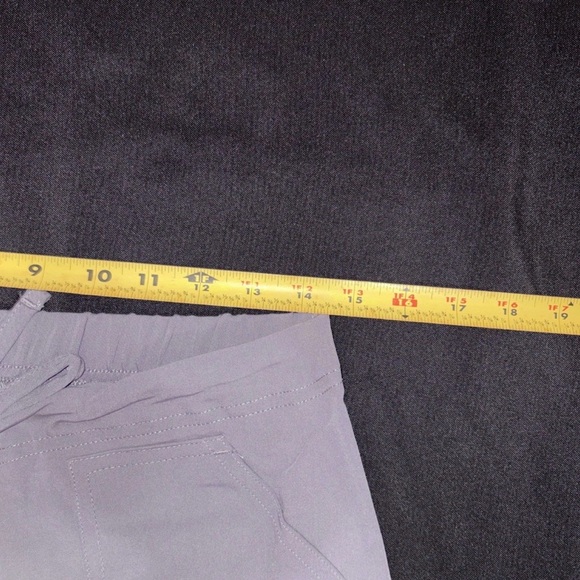 AllHeart Size Extra Small-P Unisex Drawstring Scrub Pants Straight Leg Gray - Picture 4 of 8